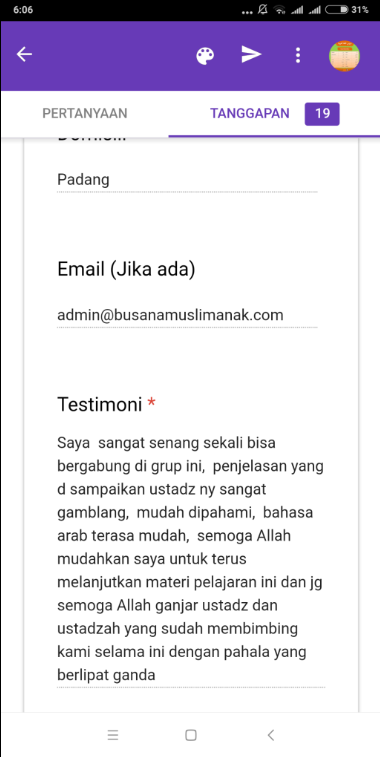 Testimoni peserta kursus bahasa Arab ABBA 2